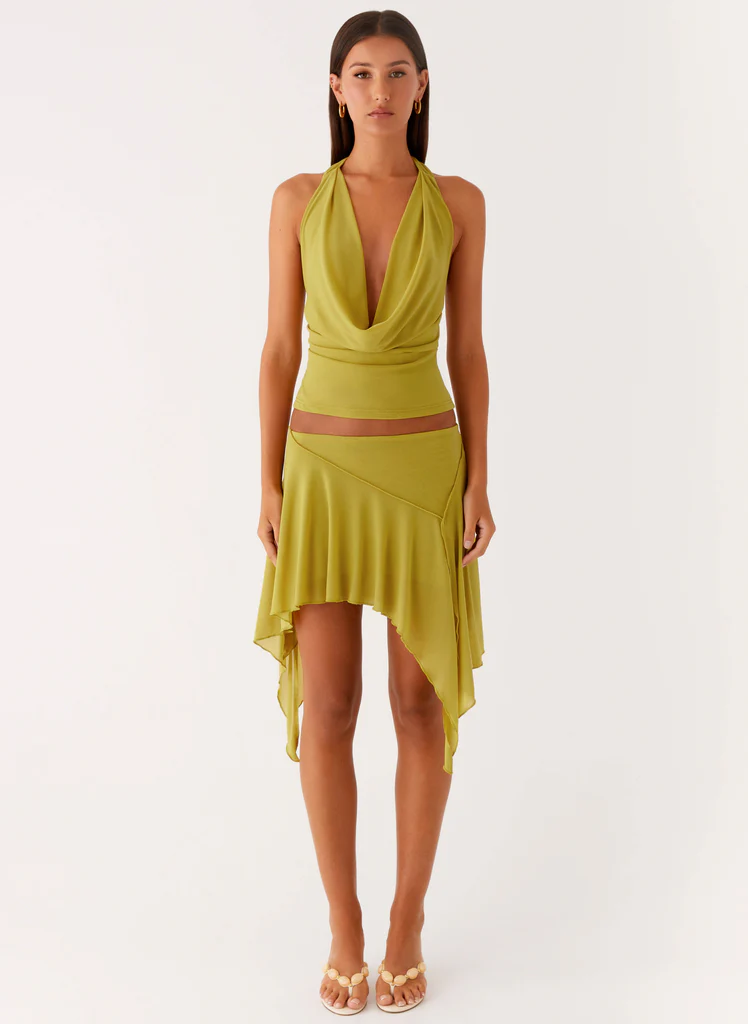 Mini gonna Lustra - Lime