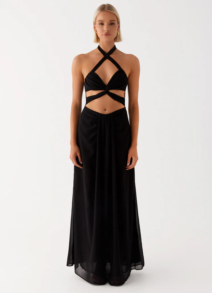 Abito Maxi Lady Marmalade - Nero