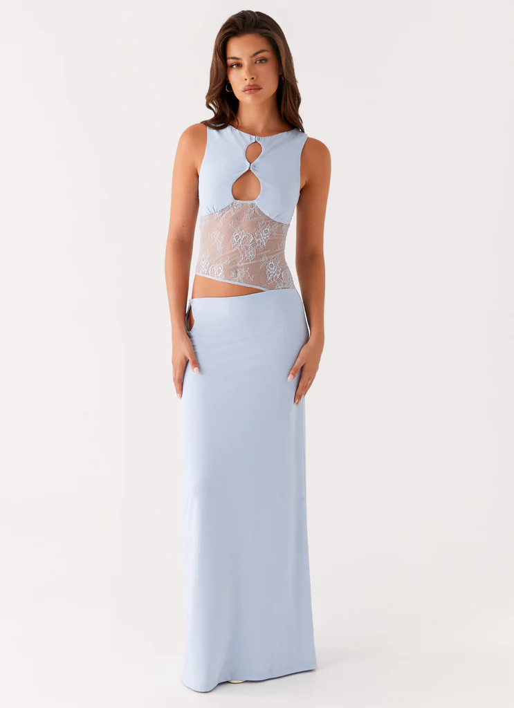 Abito Maxi Prophecy - Blu