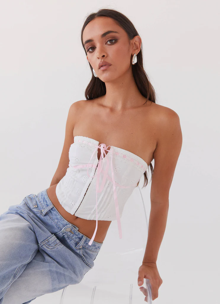 All My Affection Bustier Top – Fiocco Rosa All My Affection Bustier Top - Fiocco Rosa