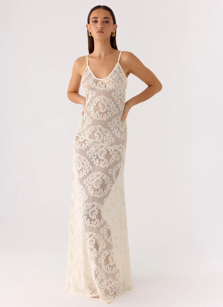 Annalee Maxi Dress – Avorio Annalee Maxi Dress - Avorio