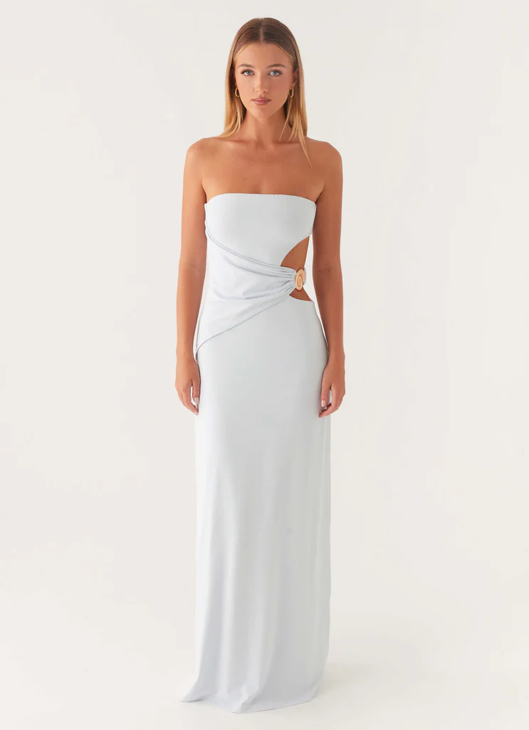 Abito Maxi Anetta - Azzurro Chiaro