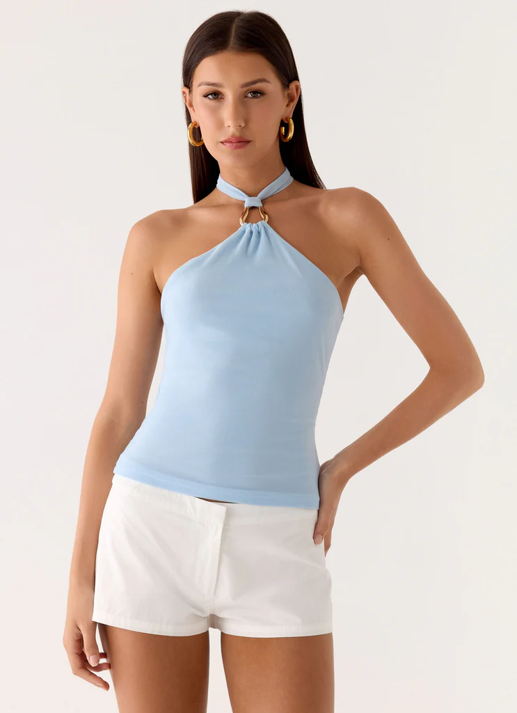 Top Henrietta - Blu