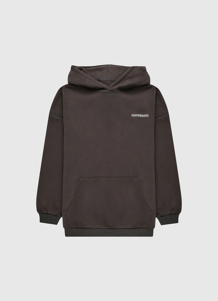 Signature Oversized Hoodie - Grigio