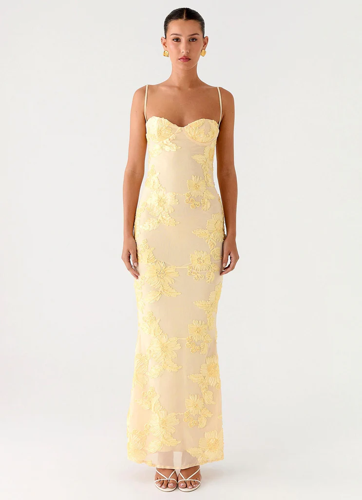 Abito Maxi That Girl - Limone