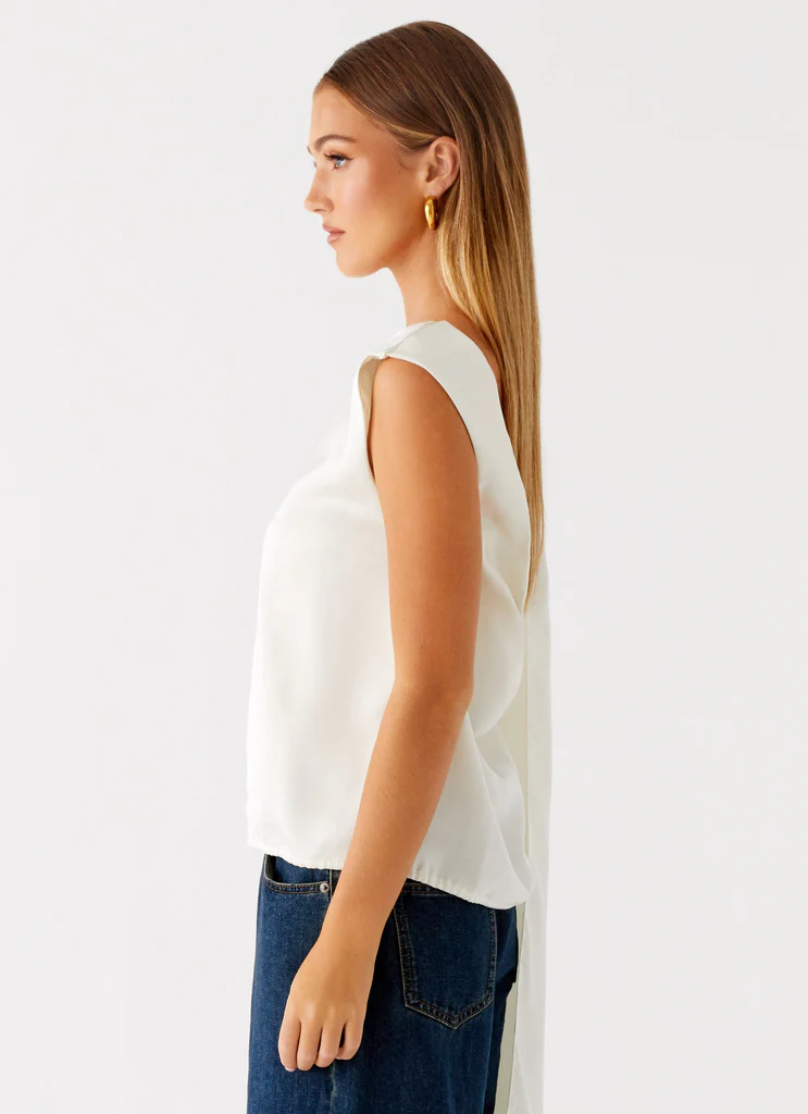 Mojito Cowl Top - Avorio