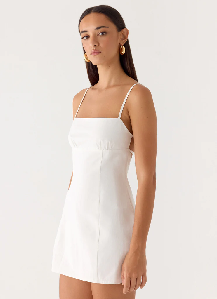Second Sun Mini Dress - Bianco