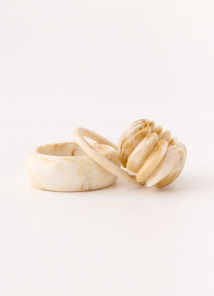 Bracciali Arc Golden - Avorio