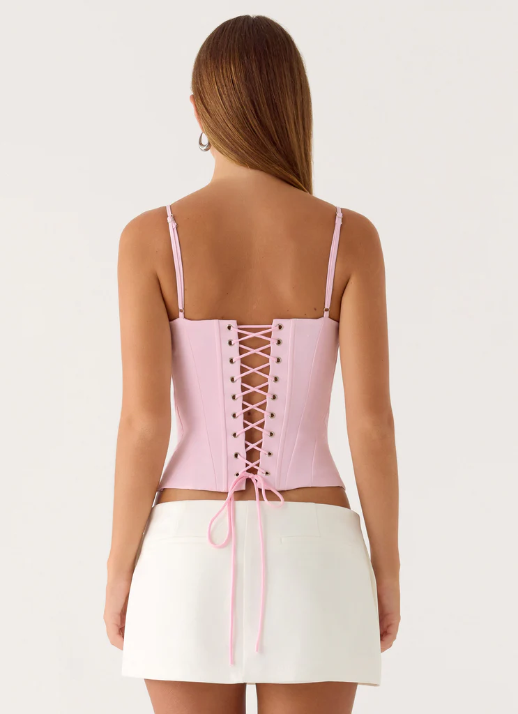Top Corset Tayana - Rosa