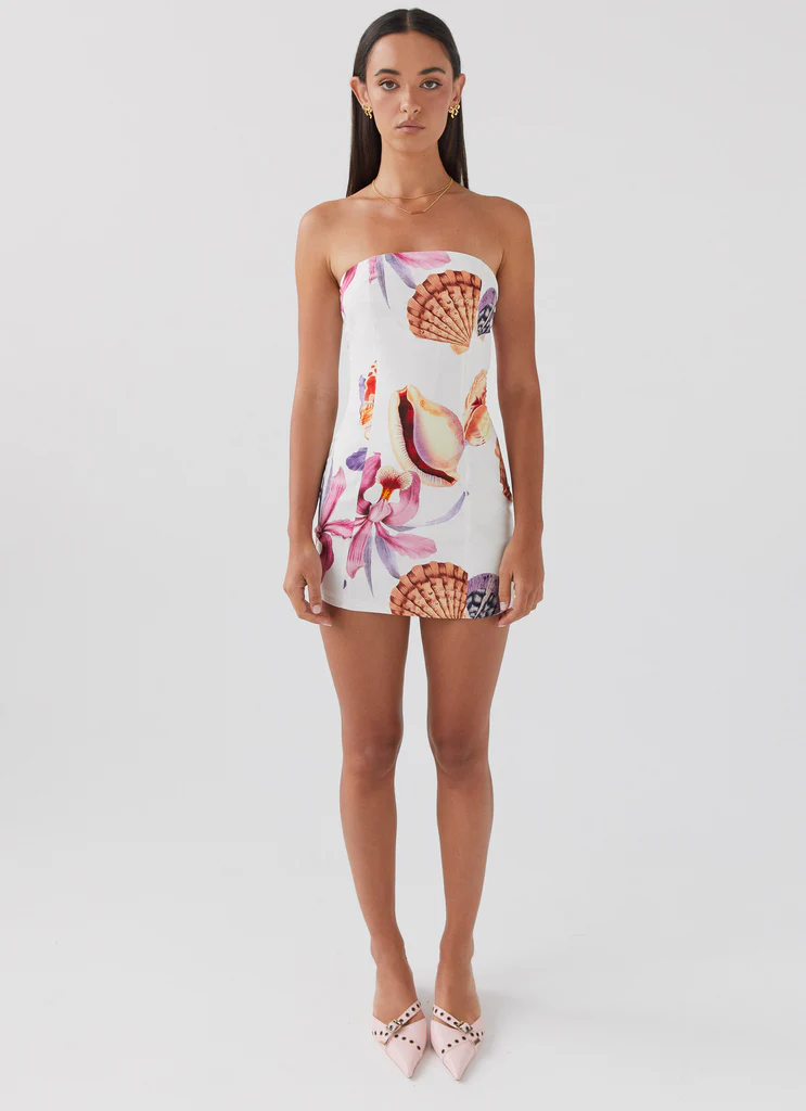 Vestito Mini in Lino Freya - Bouquet di Spiaggia