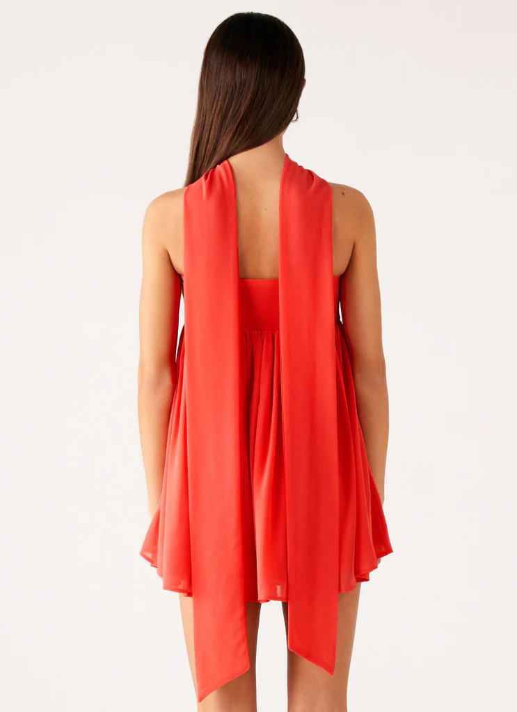 Mini Vestito Saturno - Corallo