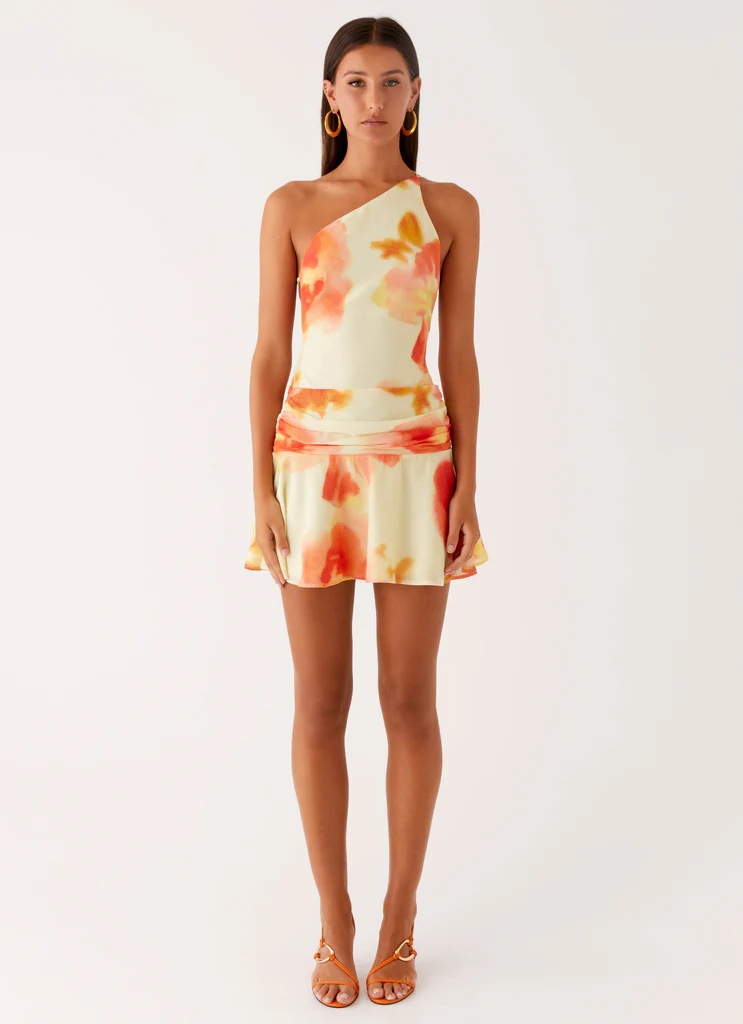 Vestito Mini Senza Schienale Meah - Fiori di Mimosa