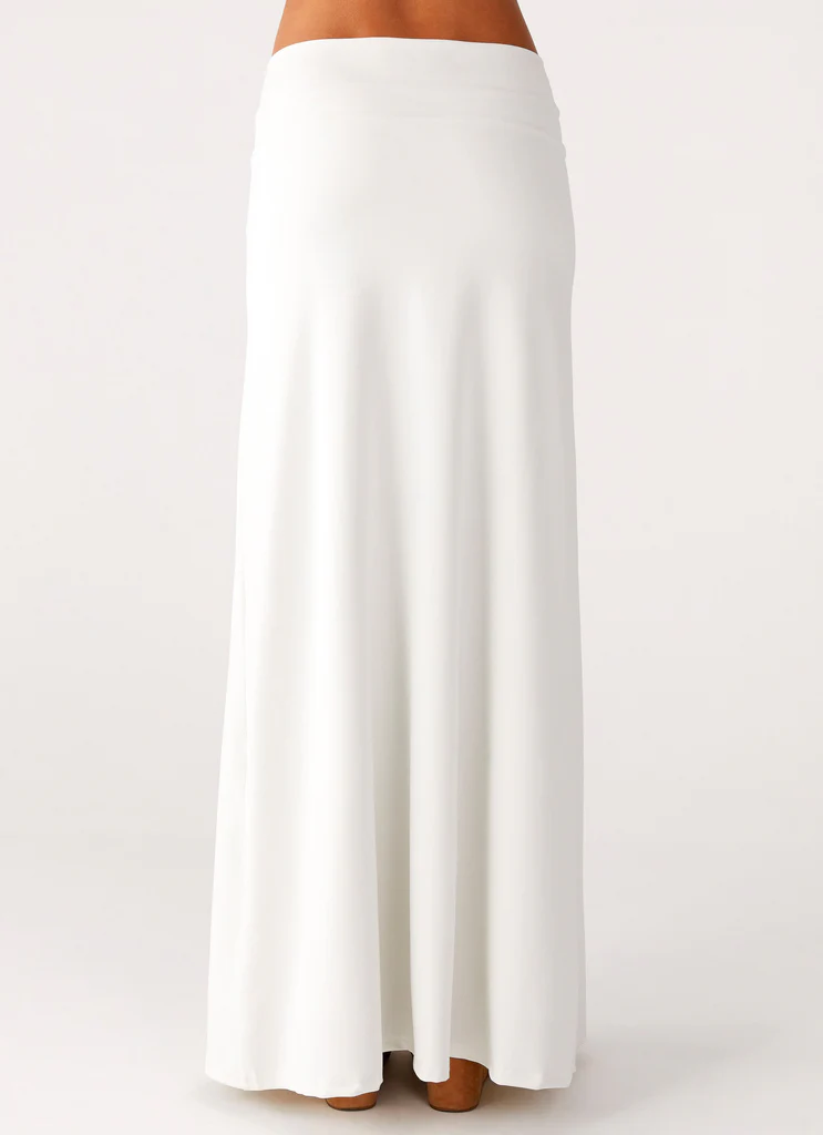 Skirt Maxi Shoreline Glow - Avorio