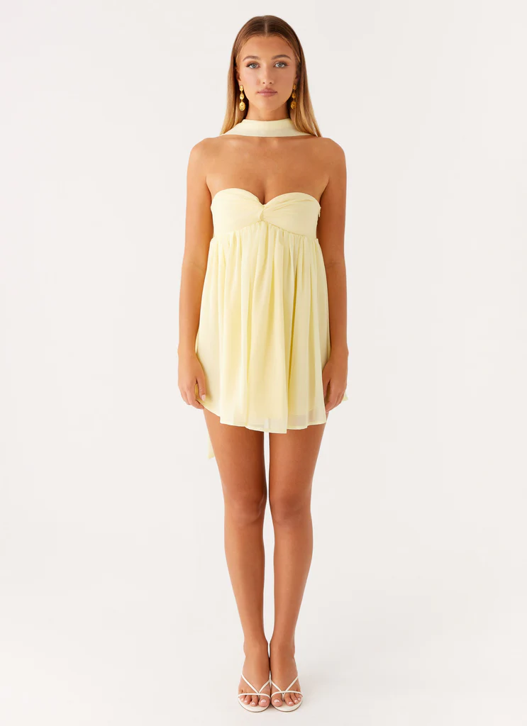 Mini Vestito Saturno - Giallo