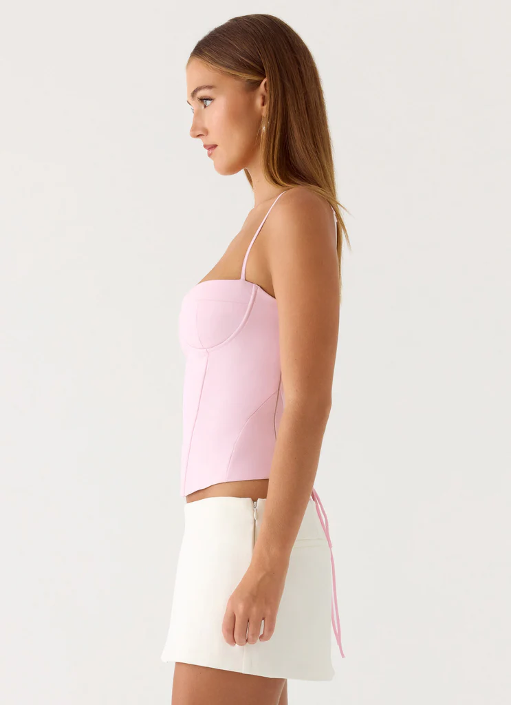 Top Corset Tayana - Rosa