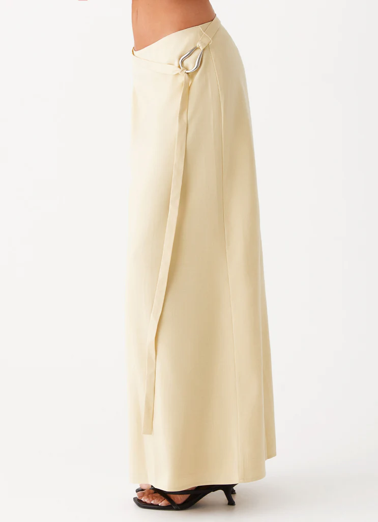 Gonna Maxi Azura - Giallo