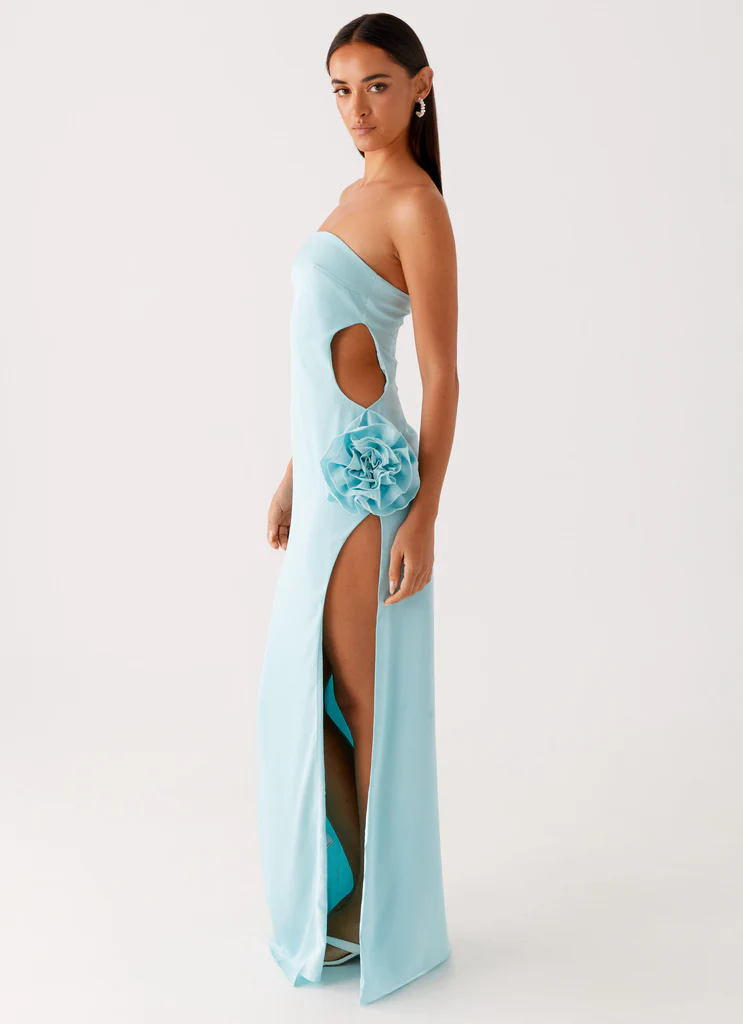 Abito Maxi Senza Spalline Fenway - Mint