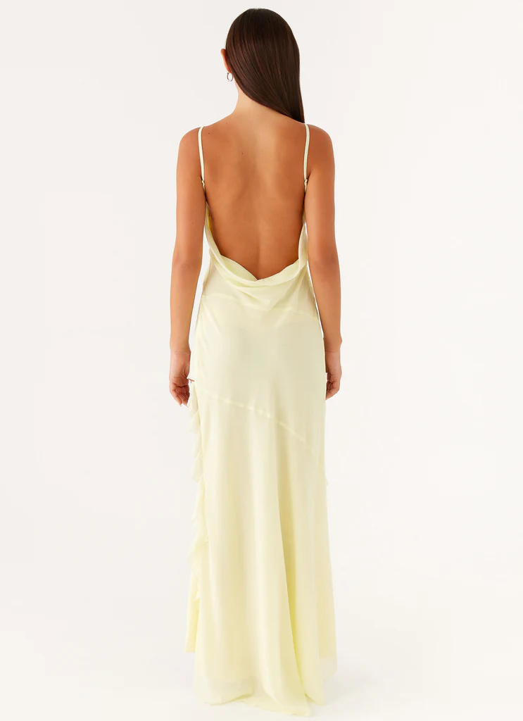 Abito Maxi Ariel - Giallo Bambino