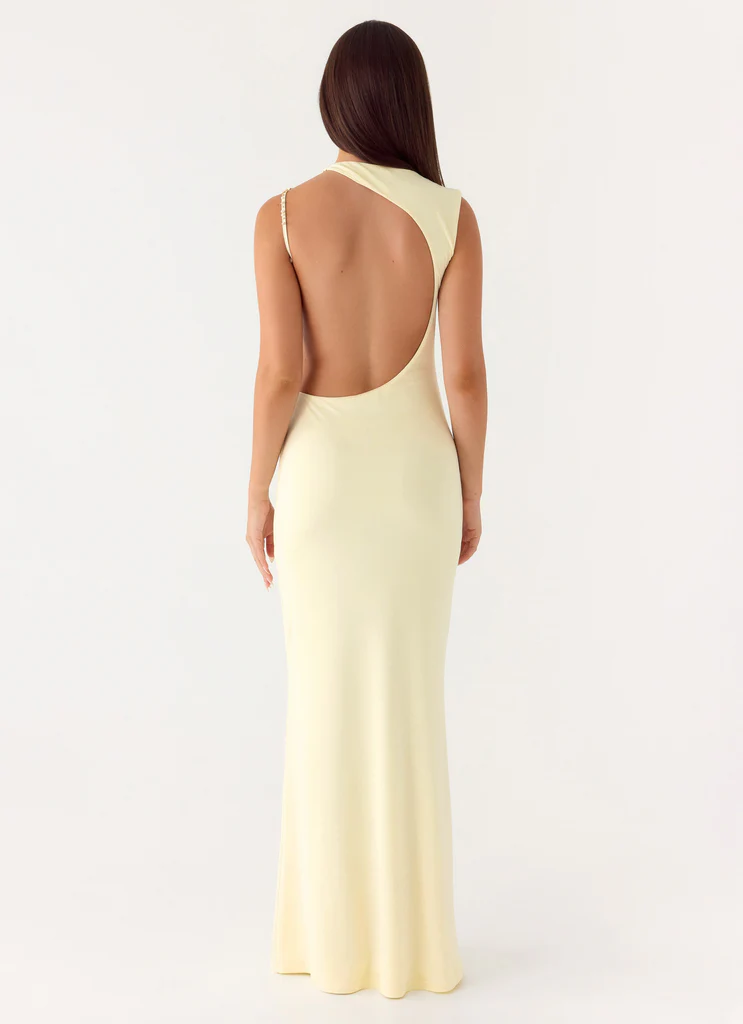 Abito Maxi Reece - Giallo