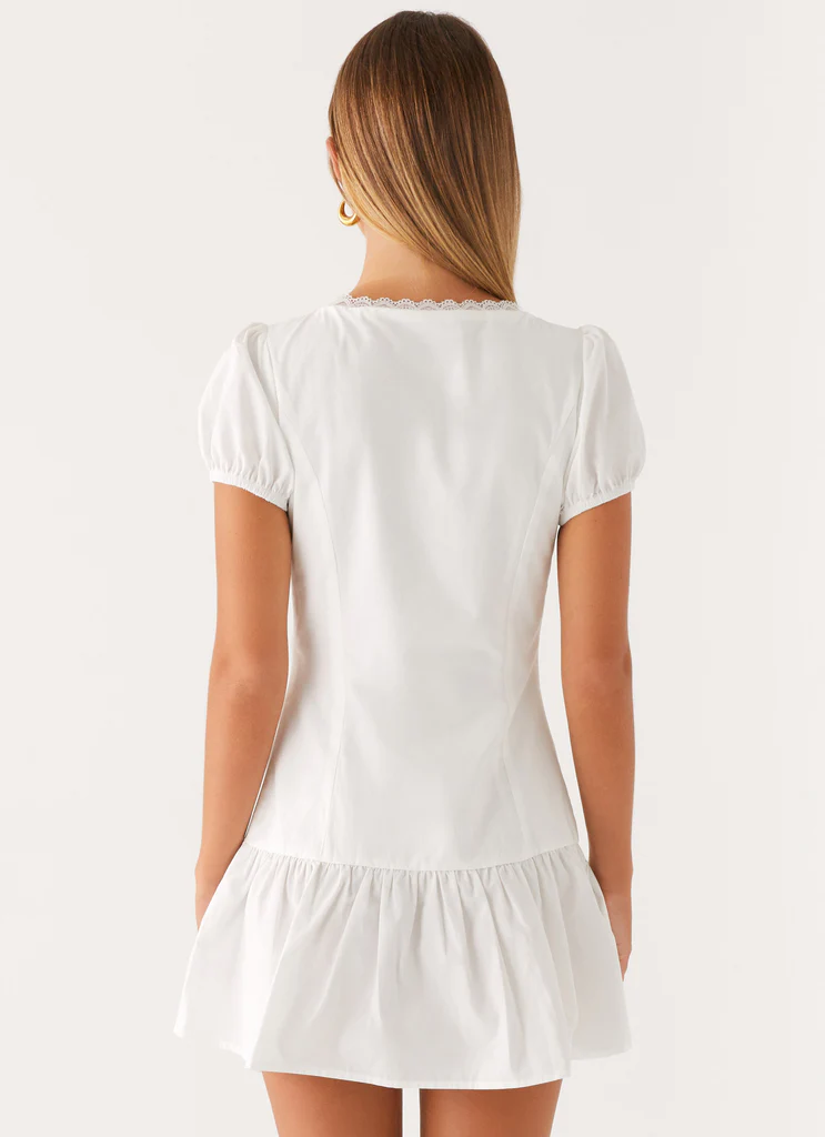 Semplicemente Tua Mini Vestito – Bianco Semplicemente Tua Mini Vestito - Bianco