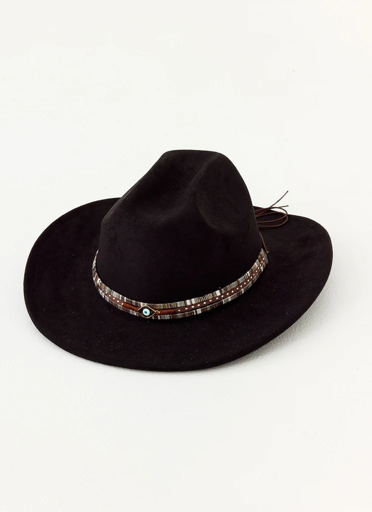 Cappello da cowboy Lone Star - Nero
