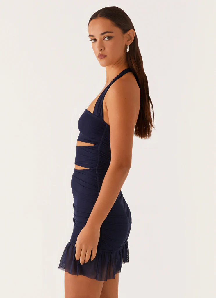 Devyn Mini Vestito - Blu Navy
