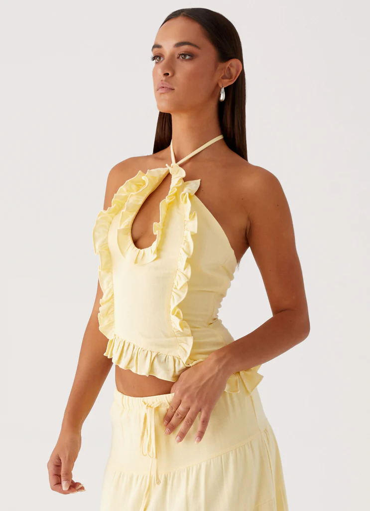 Top in Lino Mariella - Giallo