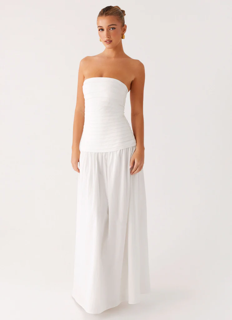 Abito Tyrah Maxi - Bianco