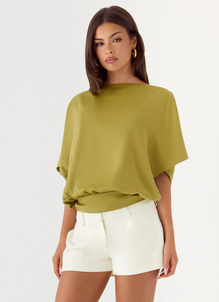 Serena Top - Verde Foglia