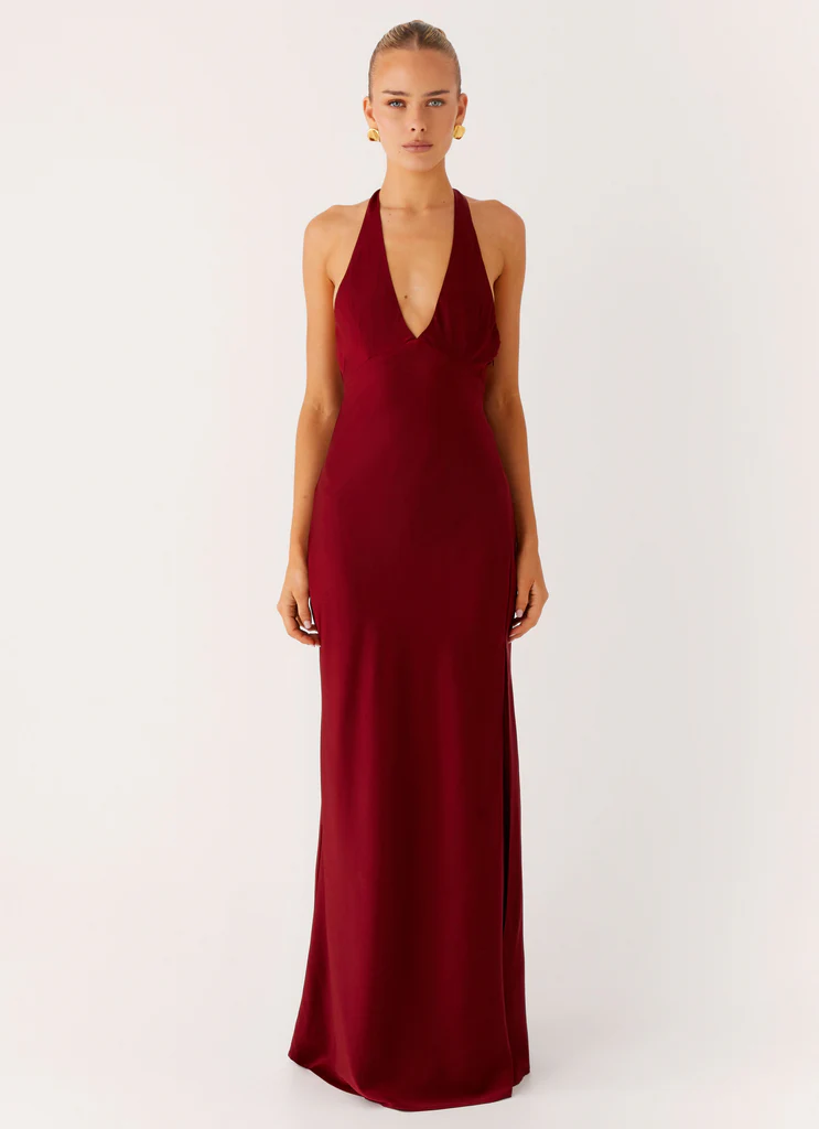 Abito Maxi Angie - Marrone