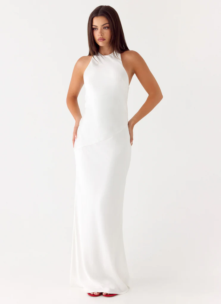 Gonna Maxi Jasmanie - Bianco