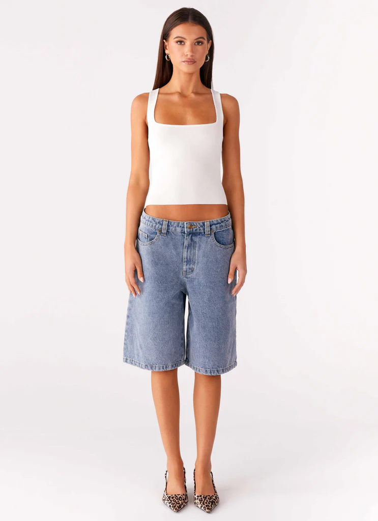 Orleans Denim Jorts – Blu Orleans Denim Jorts - Blu