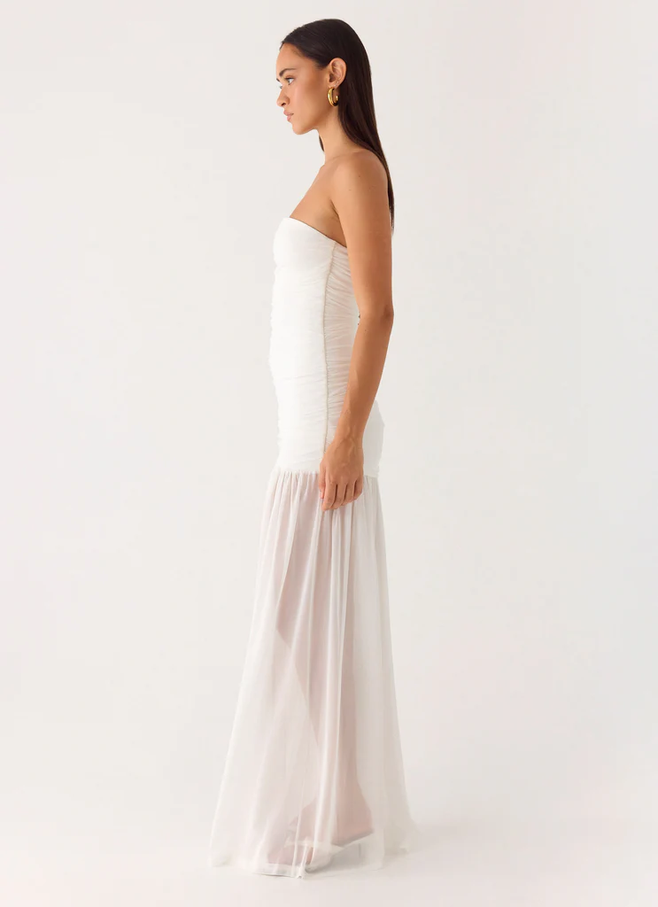 Savaya Maxi Dress - Bianco
