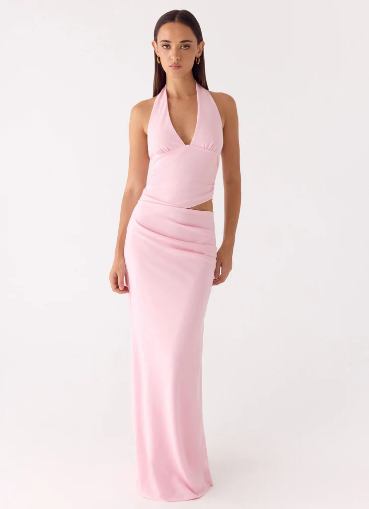 Abito Maxi Almost Love - Rosa