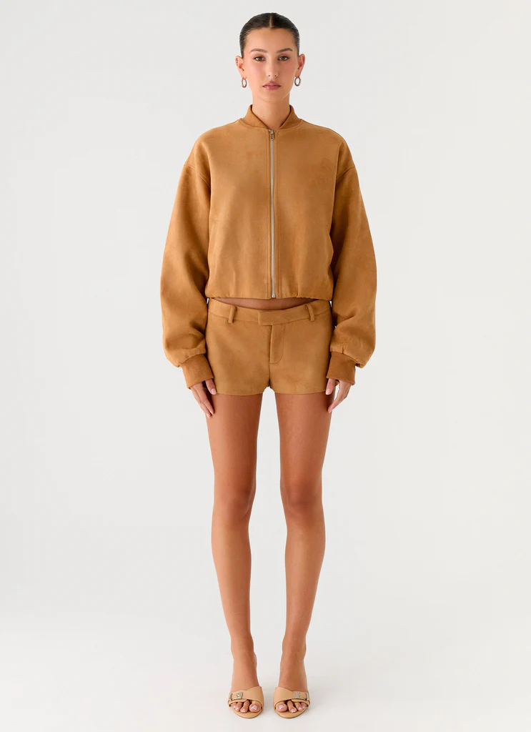 Thats Chill Mini Shorts - Marrone