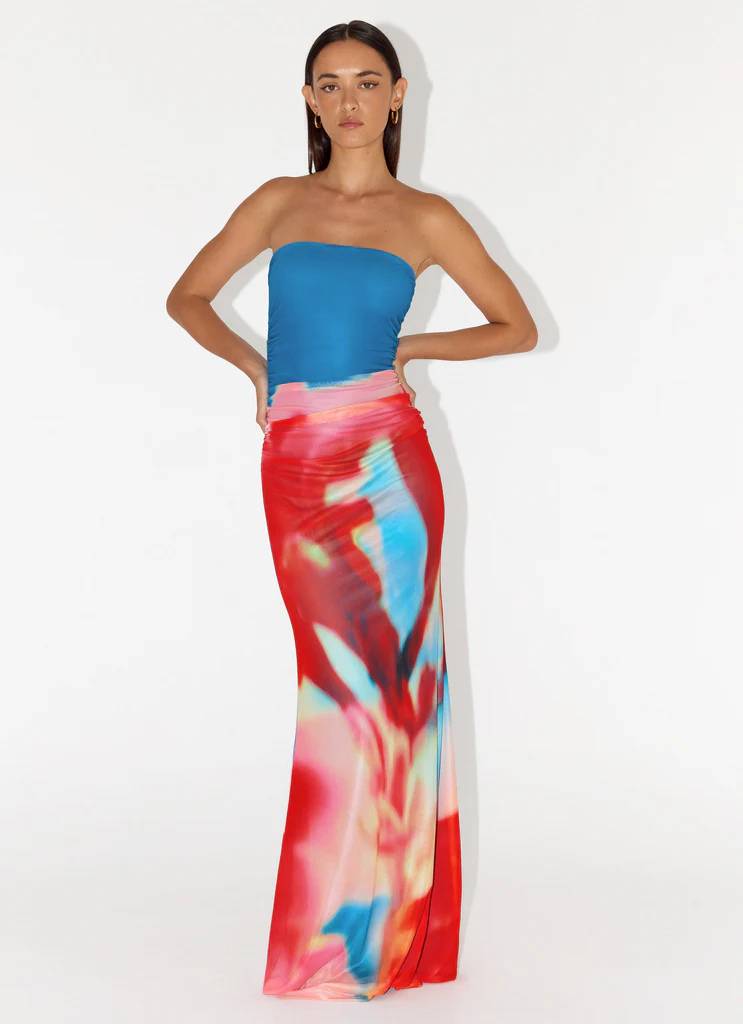 Vestito Maxi Senza Spalline Iroha - Petalo Crepuscolo