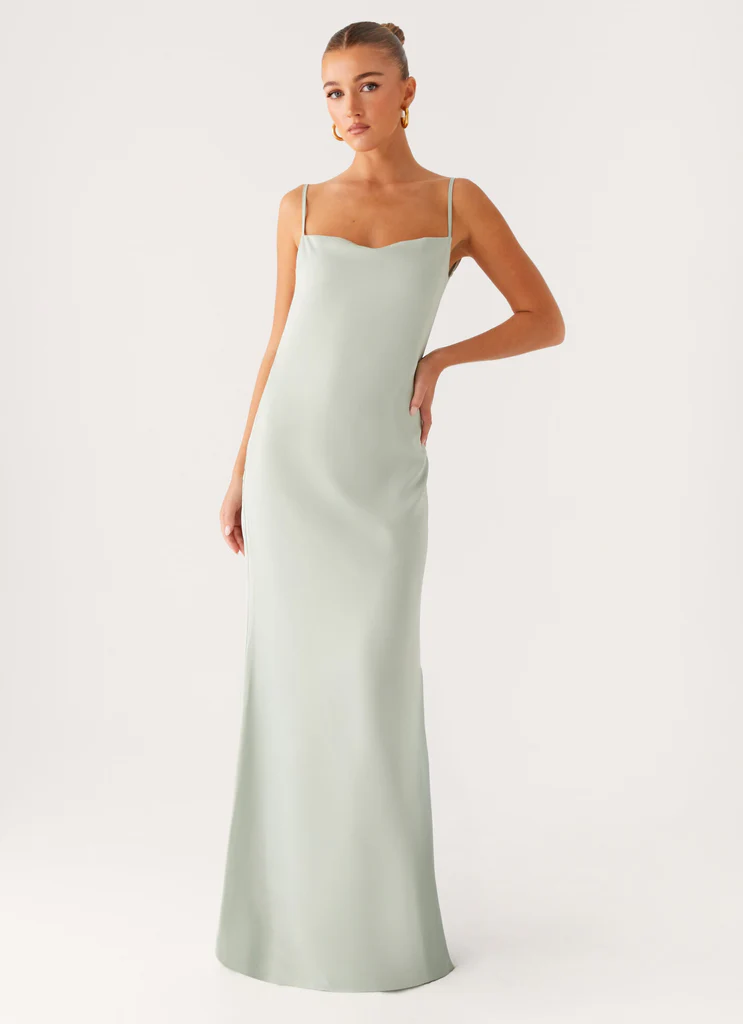 Abito Maxi Yves - Mint