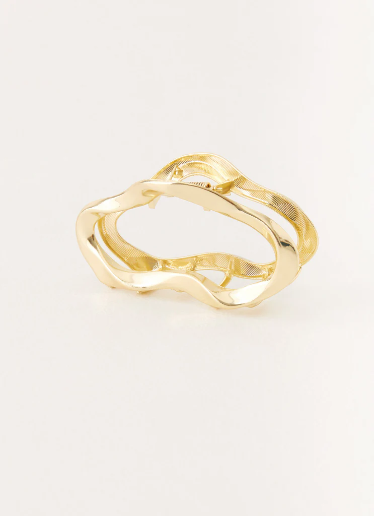 Pinza per Capelli Clean Girl - Oro
