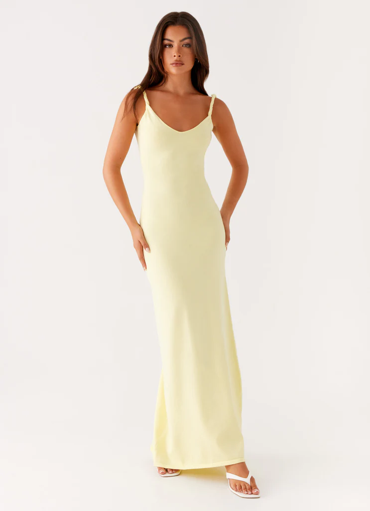 Abito Maxi Anastasia – Giallo Abito Maxi Anastasia - Giallo