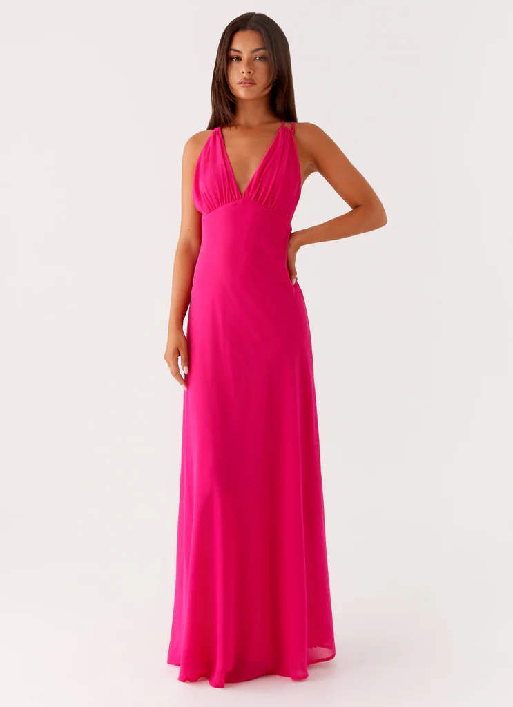 Abito Maxi Kacia – Fucsia Abito Maxi Kacia - Fucsia
