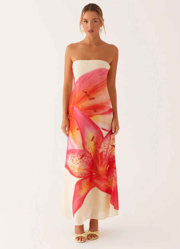 Abito Maxi Darcy - Fiori Gialli
