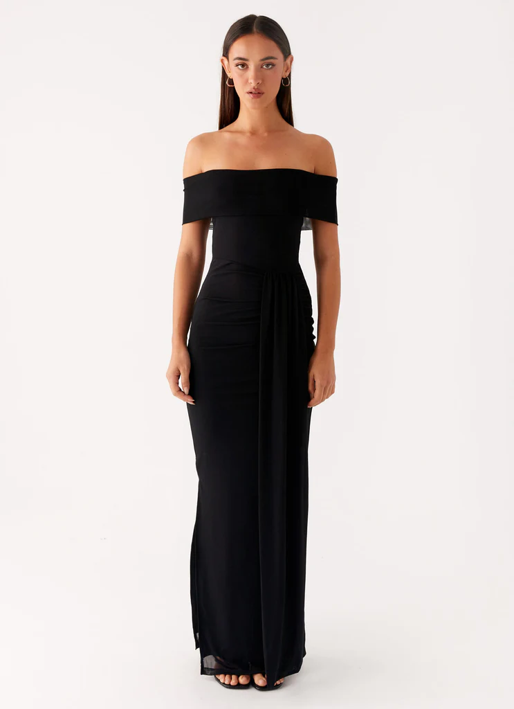 Aileen Maxi Dress - Nero