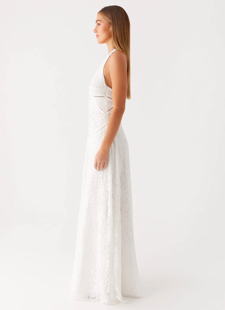 Abito Maxi in Cotone Ember Valley - Avorio