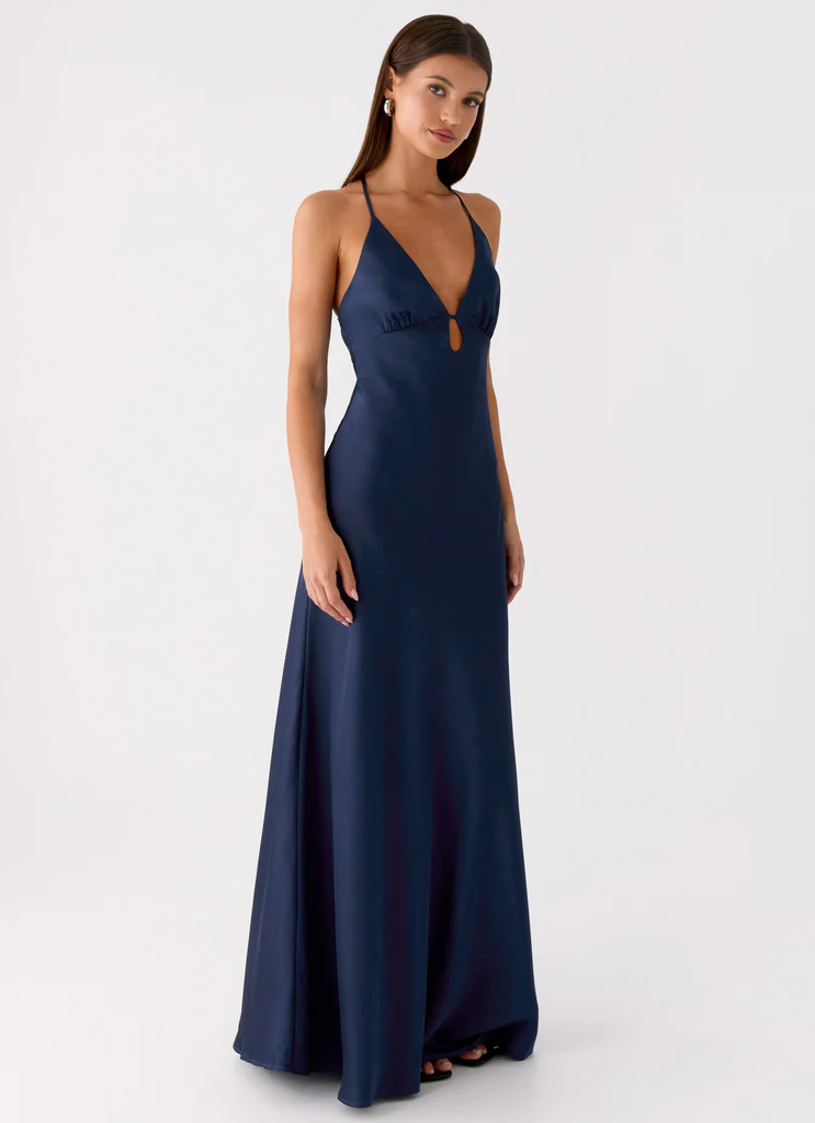 Sundowner Maxi Dress - Blu Navy