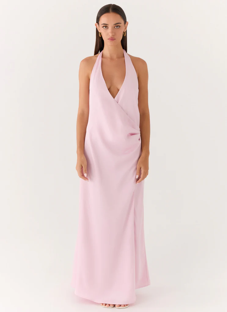 Chellie Wrap Maxi Dress – Rosa Chellie Wrap Maxi Dress - Rosa