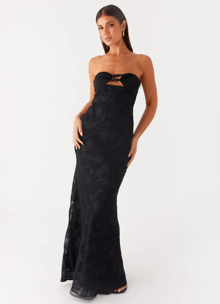 Abito Maxi Lunar - Nero