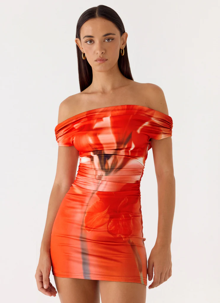 Mini Vestito Moka - Petalo Rosso