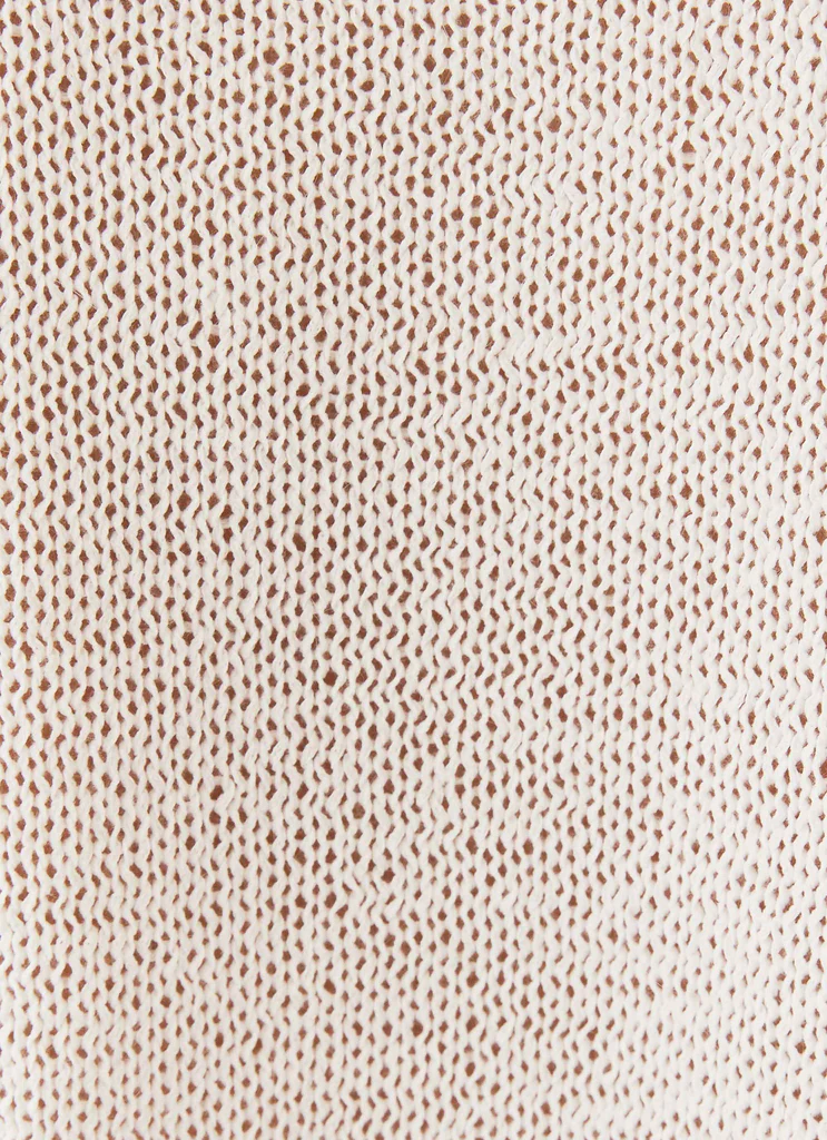 Top Lavorato Capri Glow – Bianco Top Lavorato Capri Glow - Bianco