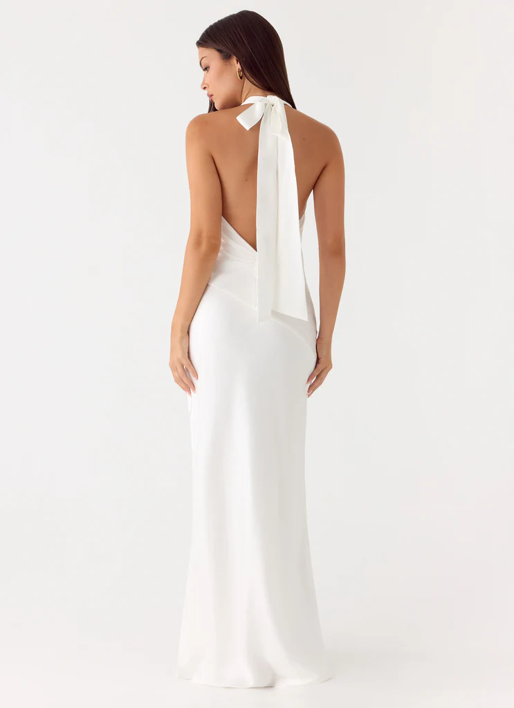 Gonna Maxi Jasmanie - Bianco
