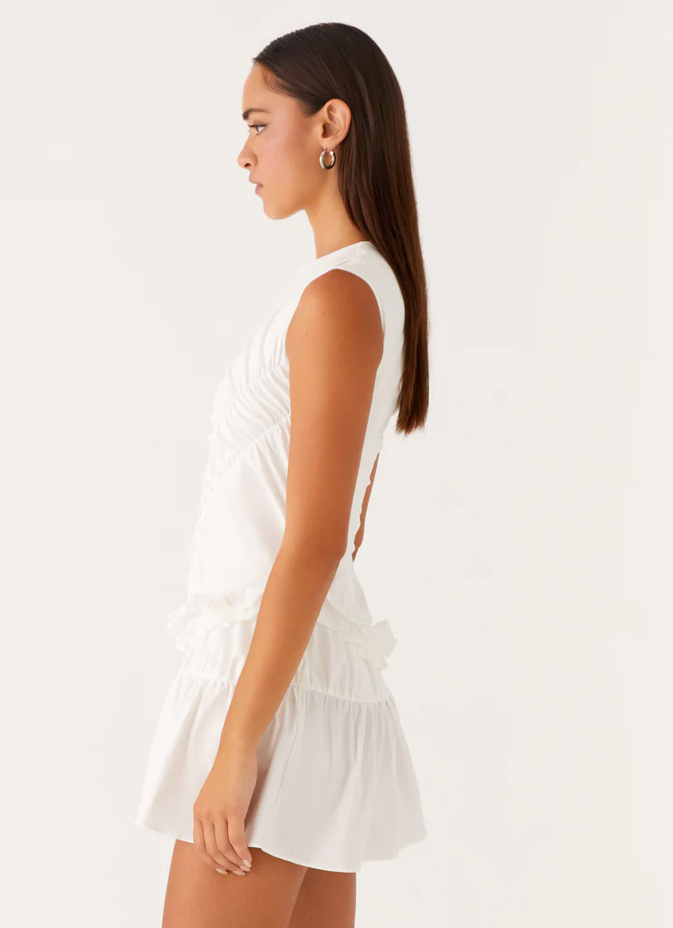 Anders Mini Dress - Bianco